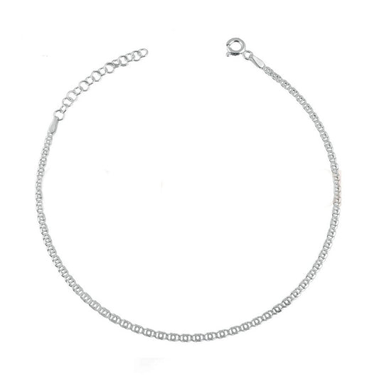 Tobillera solipun plata de ley