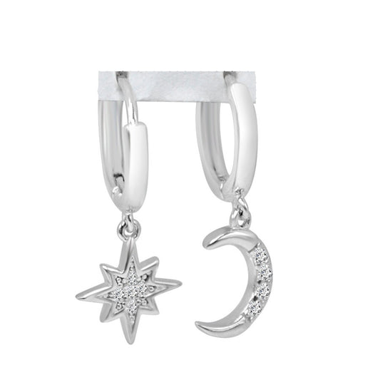 PENDIENTES DE PLATA CIELO