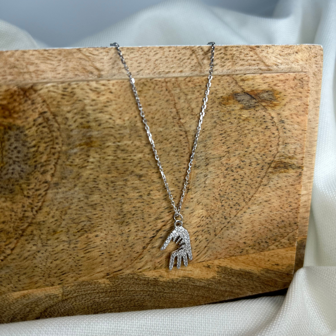 Handson Silver Choker