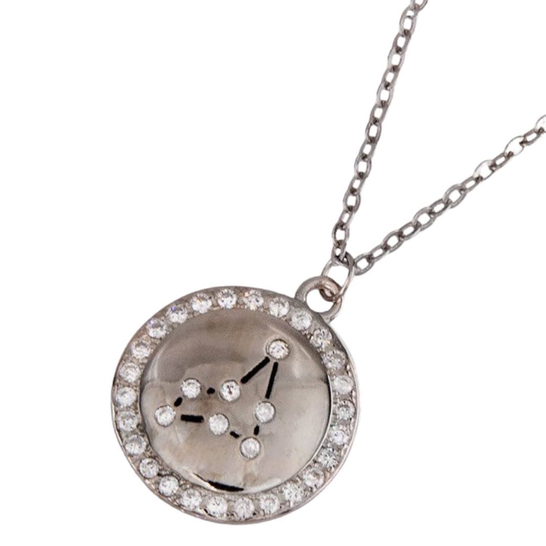 Gargantilla Horóscopos de Plata Capricornio
