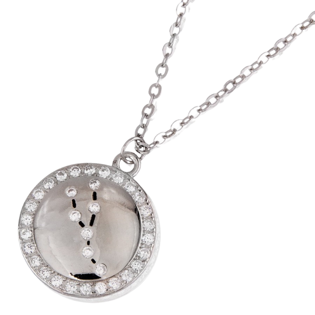 Gargantilla Horóscopos de Plata Tauro