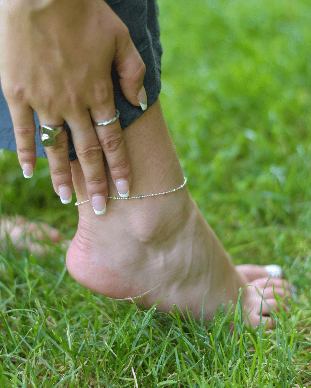 PERI SILVER ANKLET