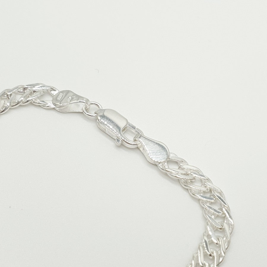Esclava de plata personalizable