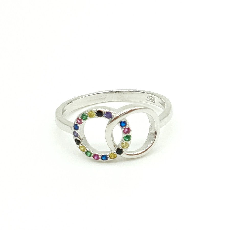 ANILLO DE PLATA DÚO
