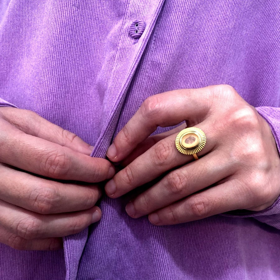 Anillo dorado Méigui