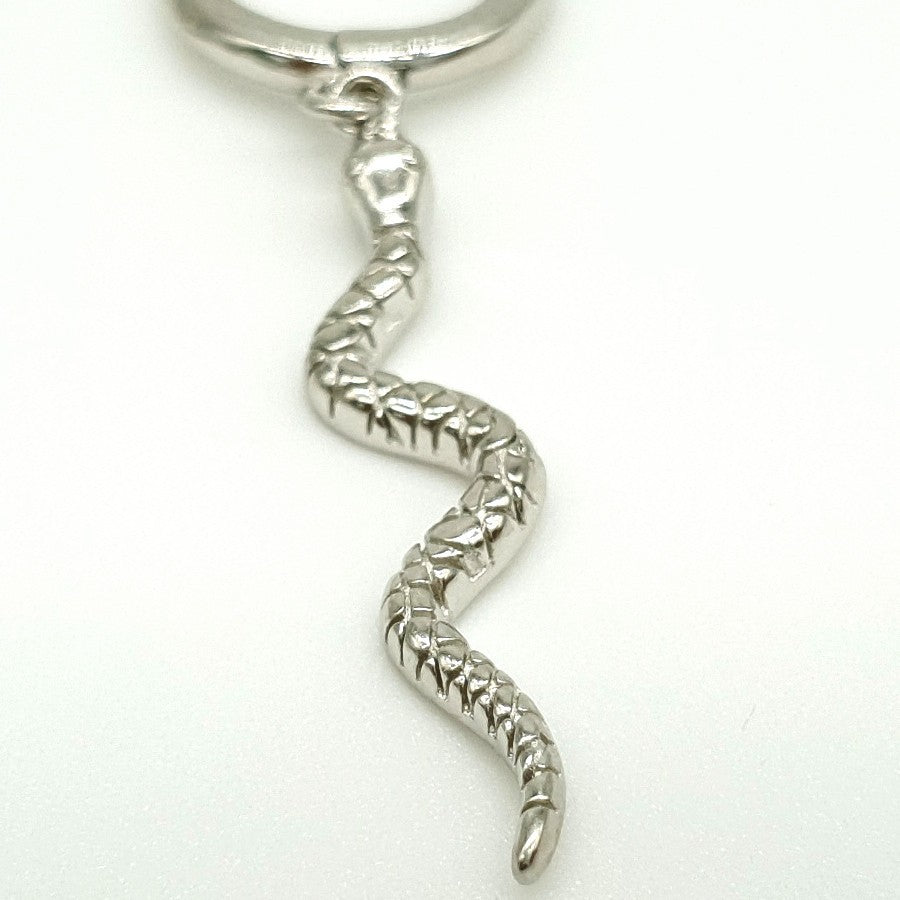 Pendientes de plata colgante