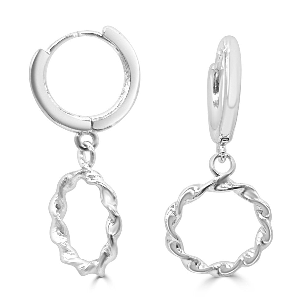 PENDIENTES DE PLATA DIPLO