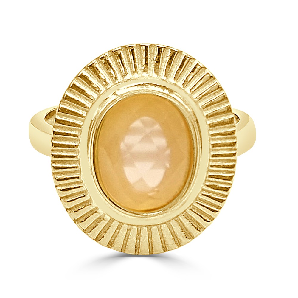 ANILLO DE PLATA DORADA MÉIGUI