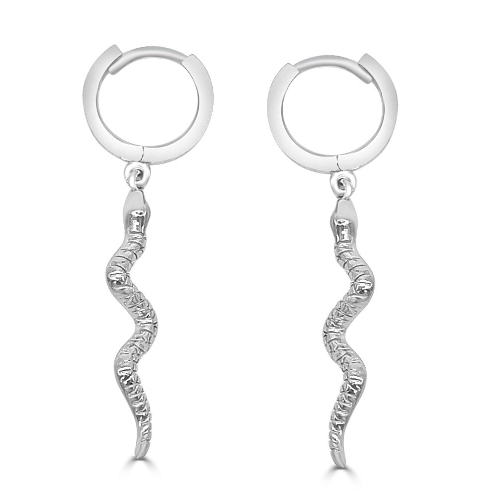 PENDIENTES DE PLATA SERPE