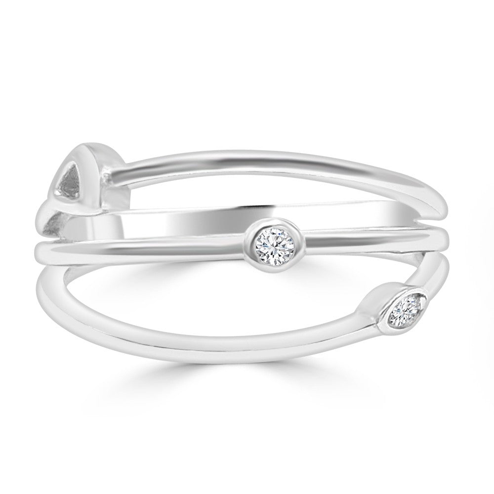 ANILLO DE PLATA TRIESE