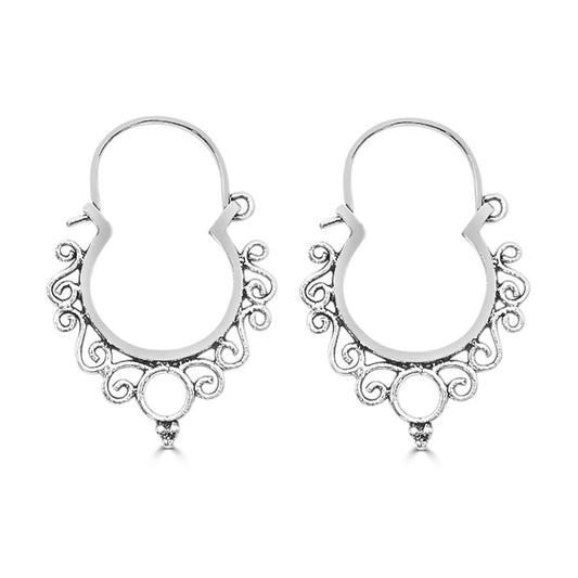 PENDIENTES DE PLATA IBIZA