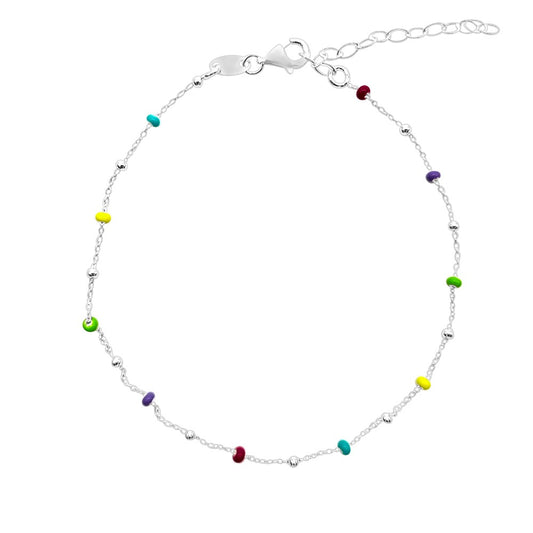 TOBILLERA DE PLATA PERI