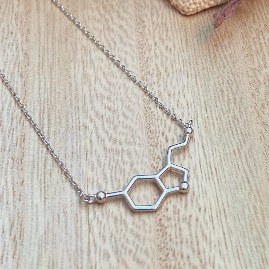 Gargantilla Plata Molécula