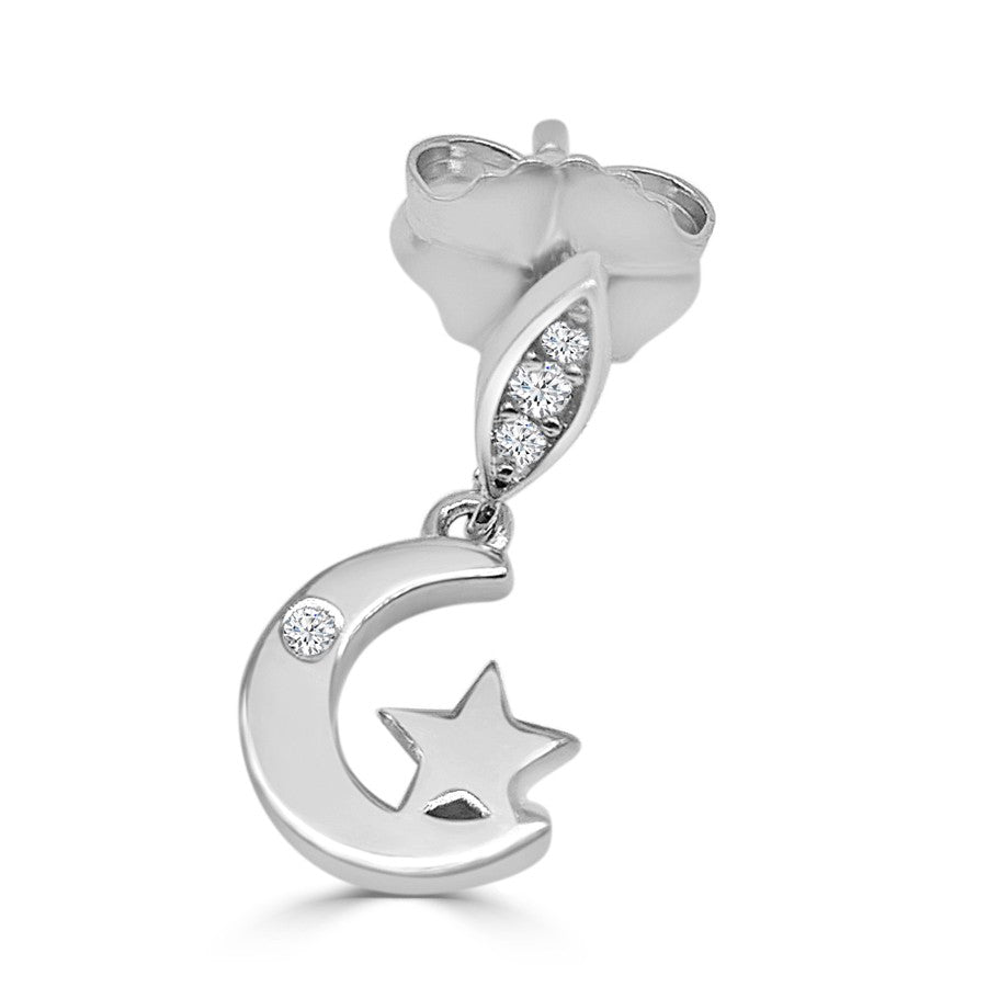 Pendiente Plata Luella