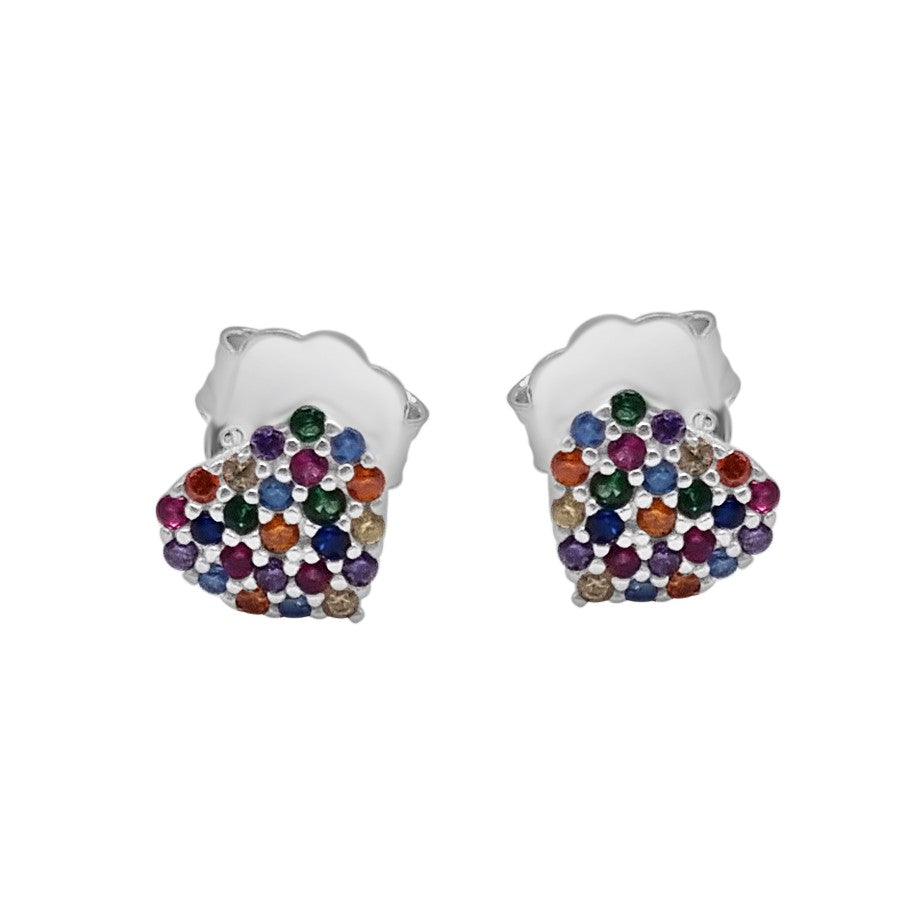 PENDIENTES DE PLATA COR