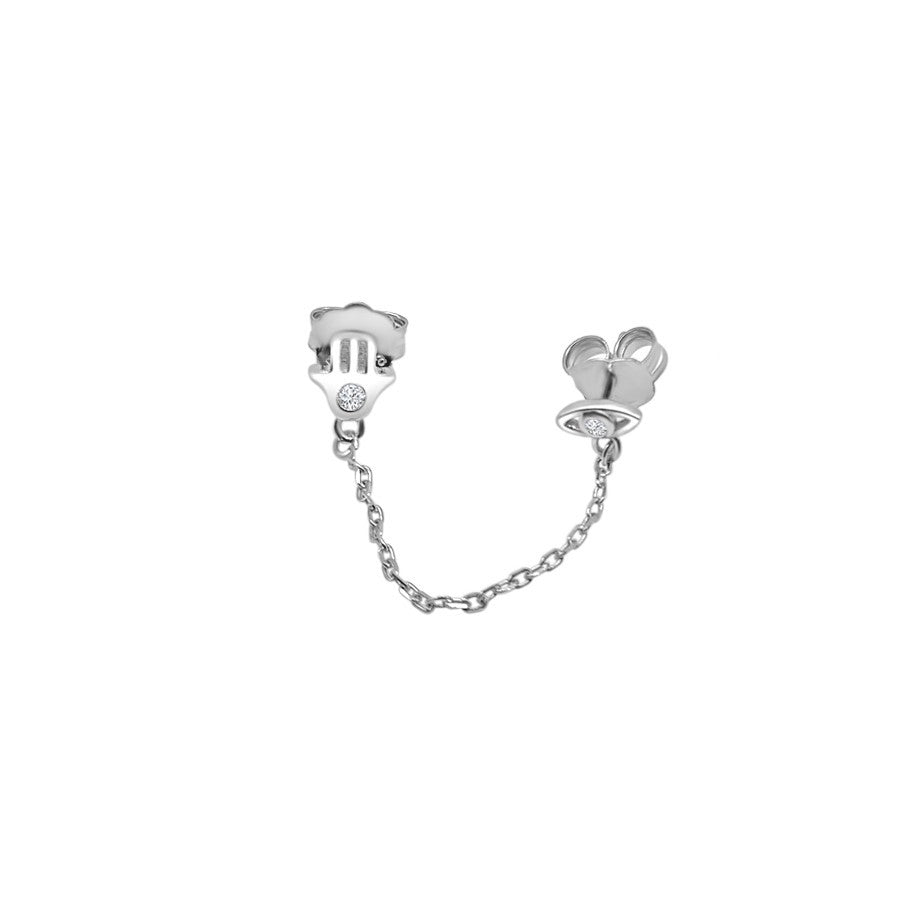 PENDIENTES DE PLATA OMA
