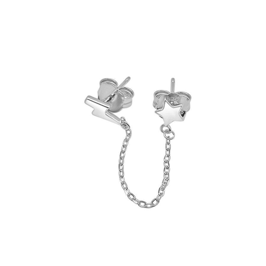 PENDIENTES DE PLATA RAEST