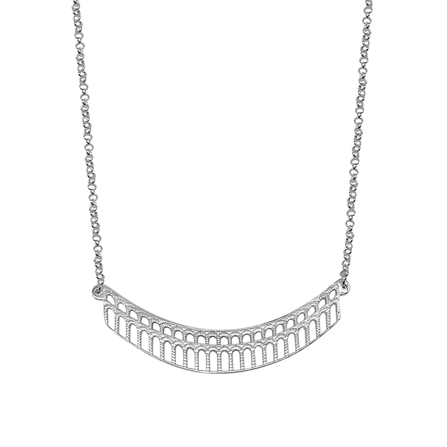 Silver Aqueduct Choker