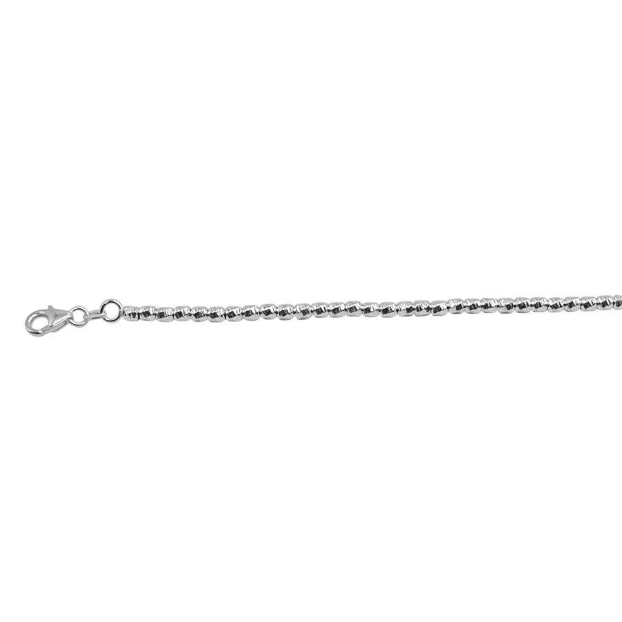 Pulsera bolas plata de ley