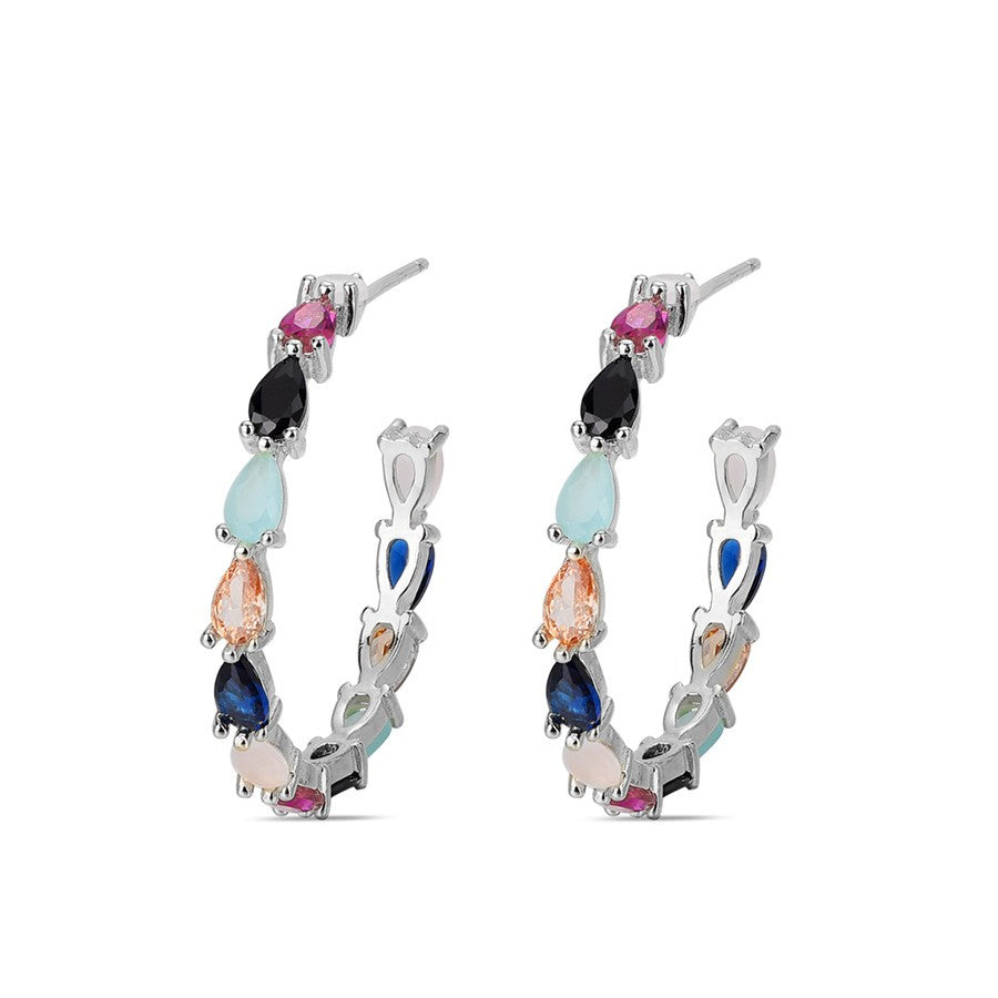 Pendientes de plata Bazara