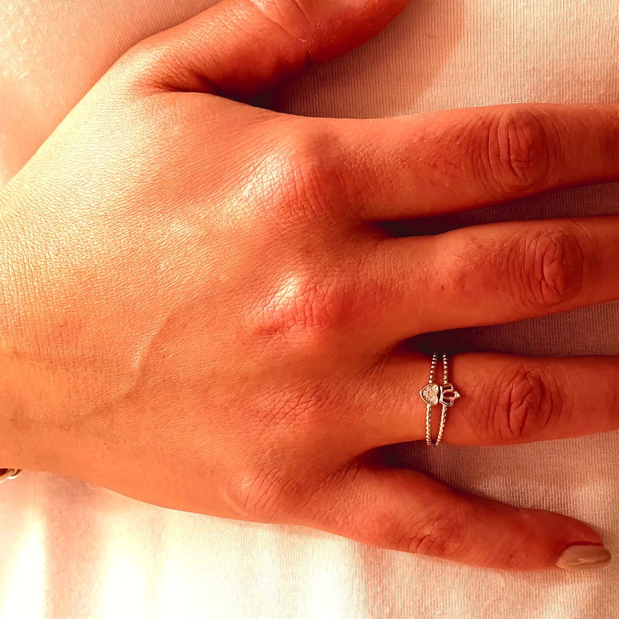 Anillo Coroa plata