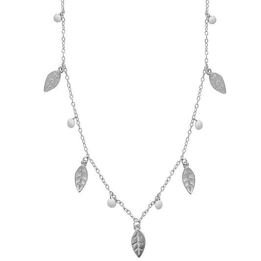Gargantilla Leaf de Plata