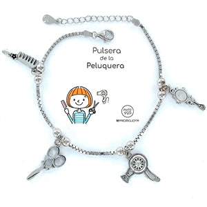 Pulsera Plata de la Peluquera