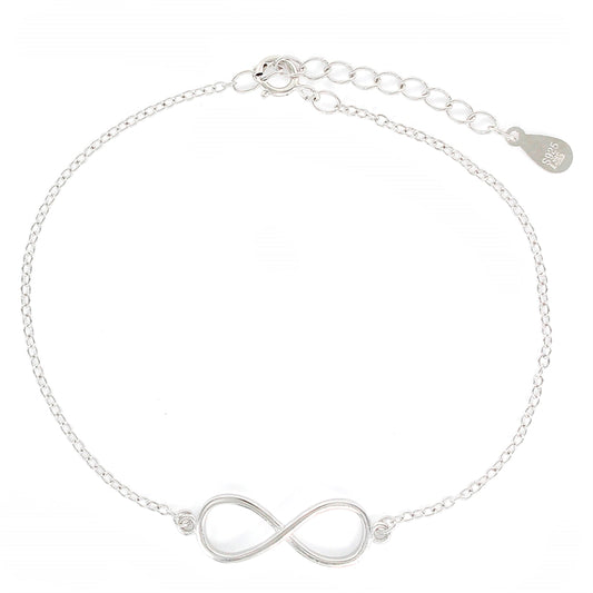 PULSERA DE PLATA INFINITO