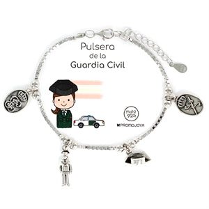 PULSERA DE PLATA GUARDIA CIVIL