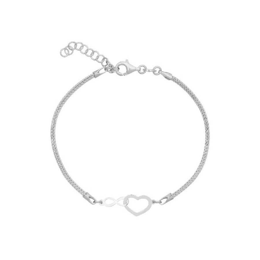 PULSERA DE PLATA INFINITUS