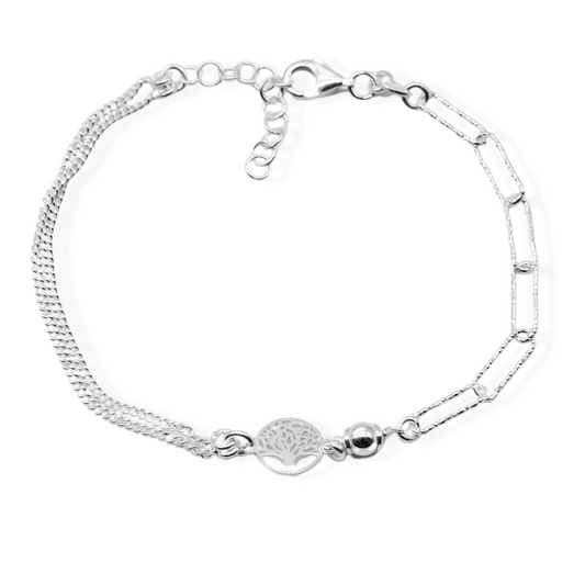 Pokok silver bracelet