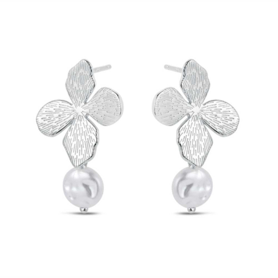 Flop Silver Earring