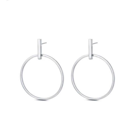 Silver Alomo Earring