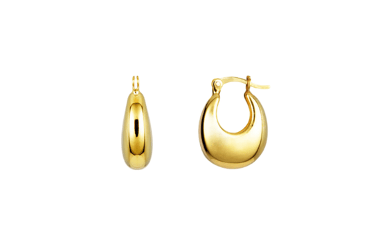 Pendientes Taito de Plata Dorada