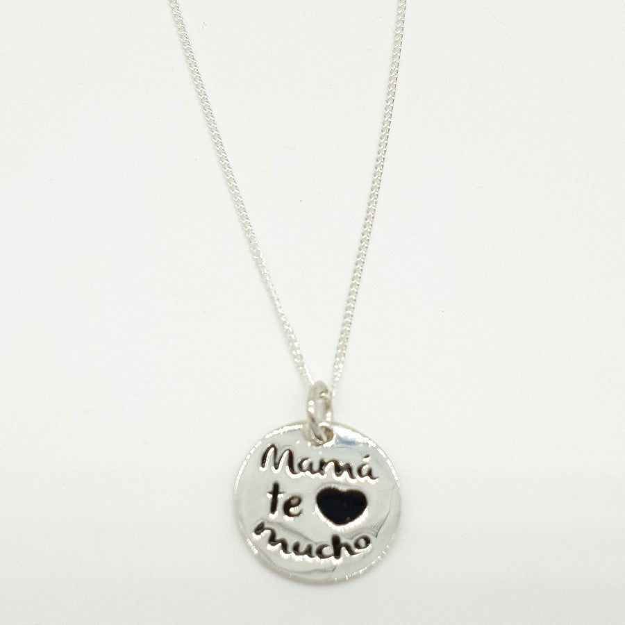 Colgante o Pulsera Tôle Mother de Plata