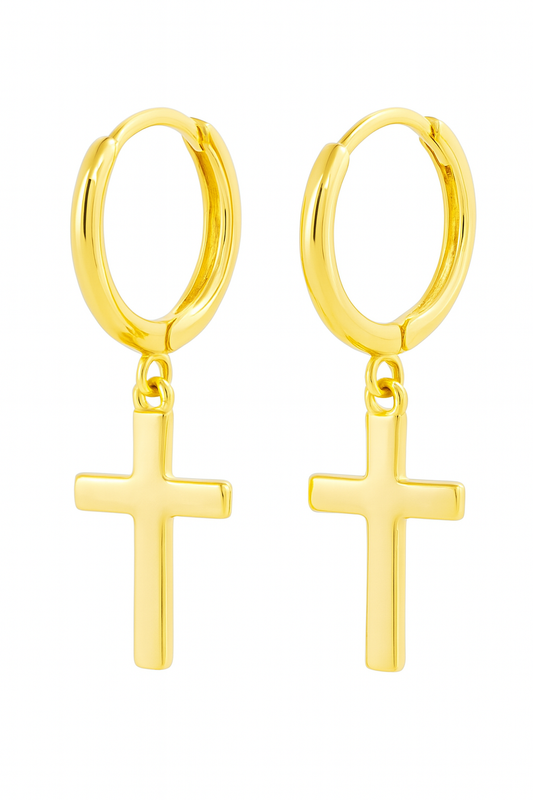 Obe silver earrings
