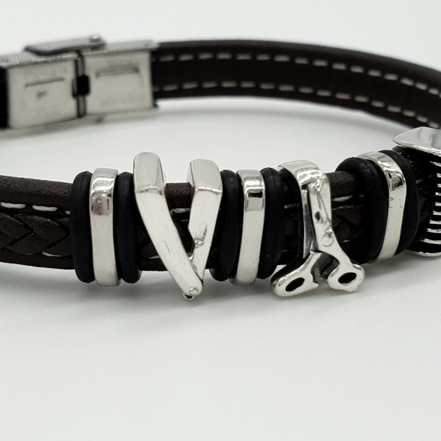 pulsera de caballero peluquería