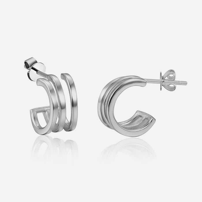 TREX SILVER EARRINGS