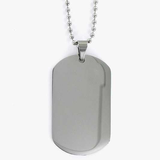 Military Steel Pendant