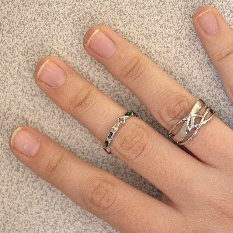 Anillo plata Sevilla