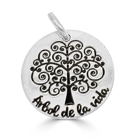 COLGANTE O PULSERA DE PLATA TÔLE ÁRBOL DE LA VIDA