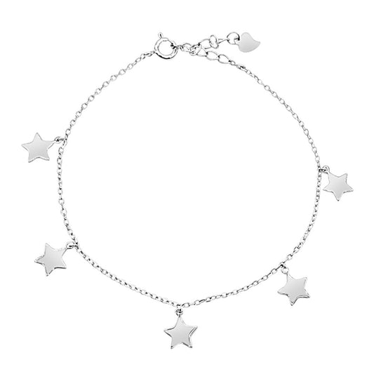 SILVER STAR BRACELET