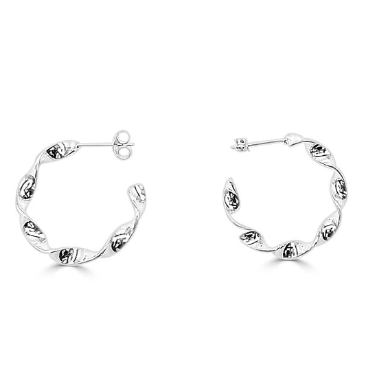 KIZKURRA SILVER EARRINGS