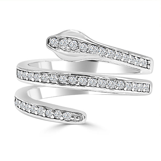 Silver Serpe Ring
