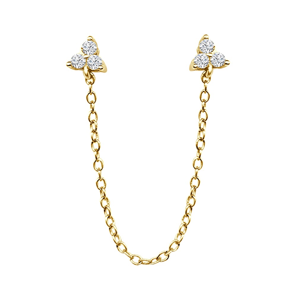 KATEA GILT SILVER EARRINGS