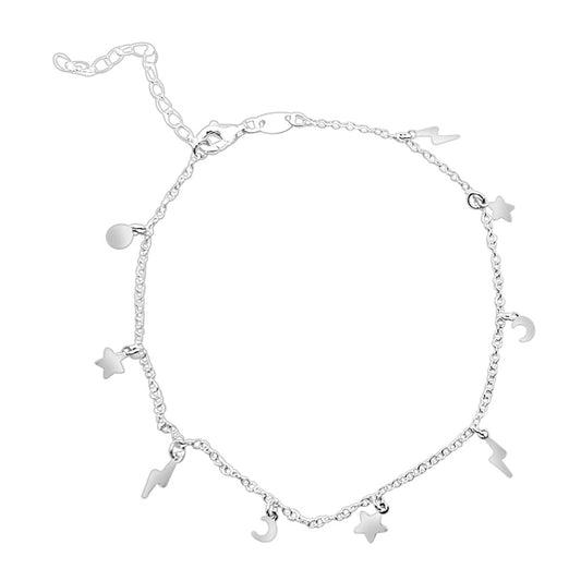 SAMA SILVER ANKLET