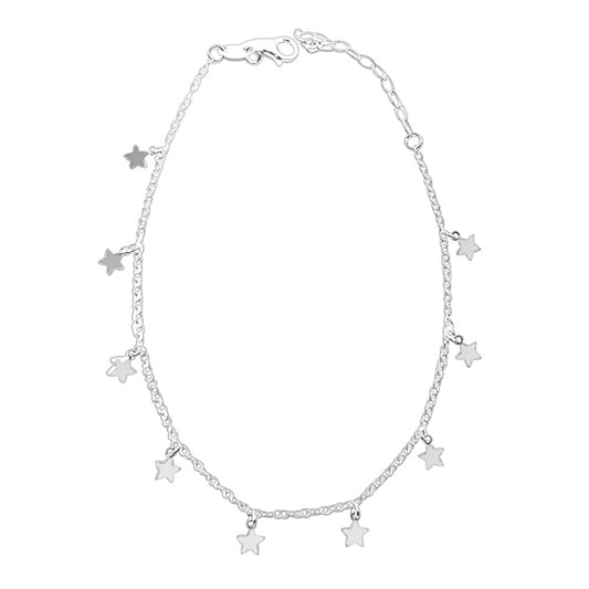 NAJIMA SILVER ANKLET