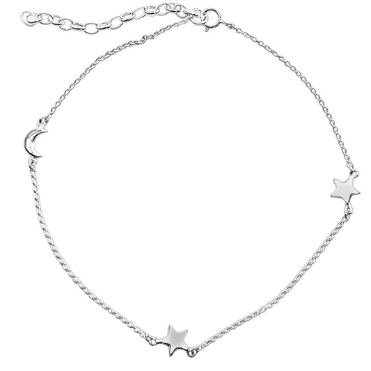 KAWKABA SILVER ANKLET