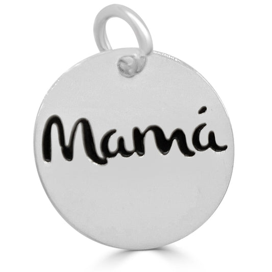 COLGANTE O PULSERA DE PLATA TÔLE MAMÁ