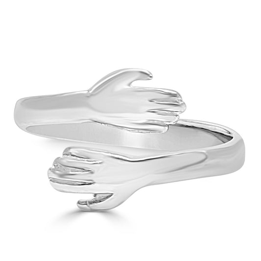 Anillo Abrazo de Plata